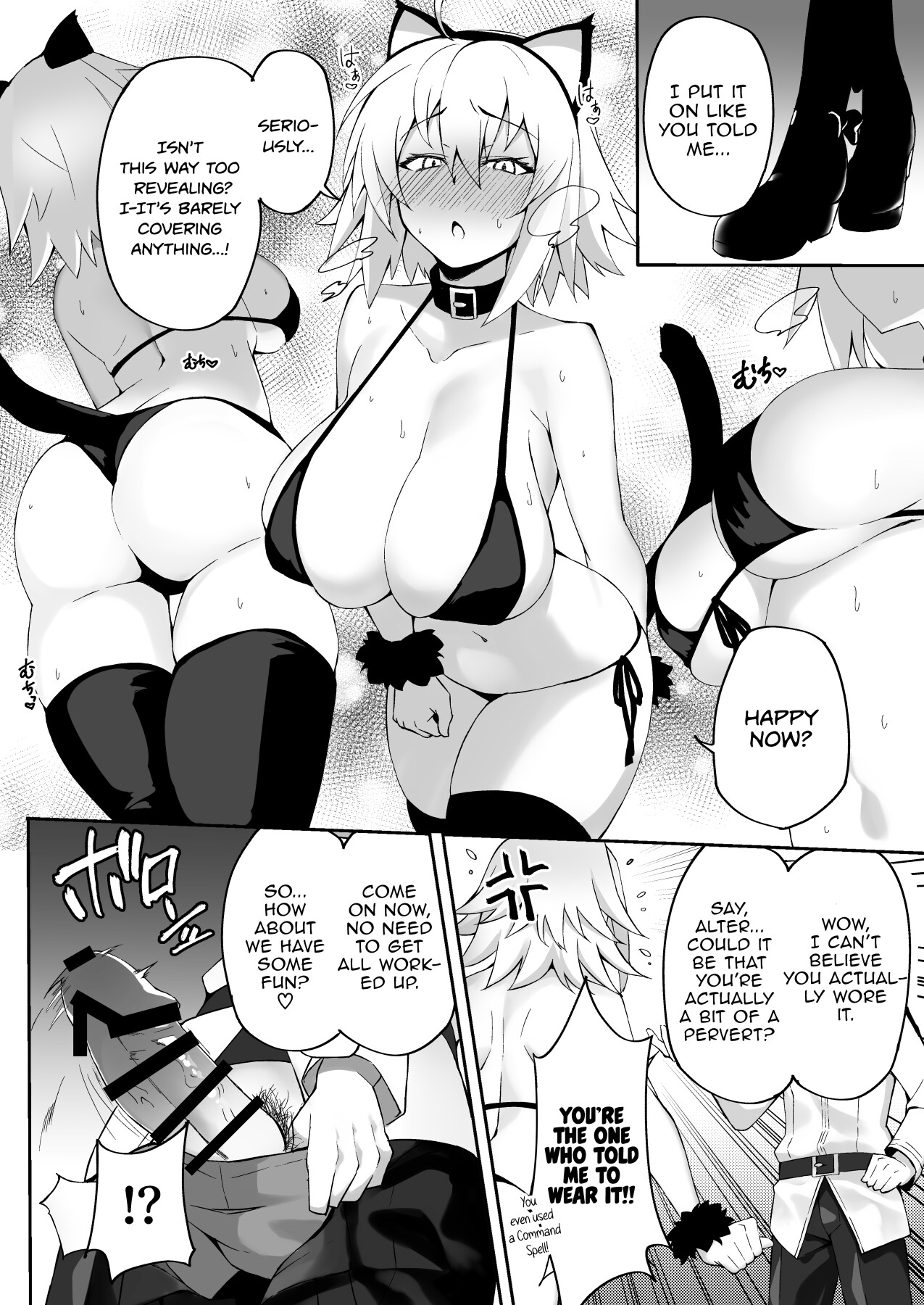 Hentai Manga Comic-Endless Mating with Cat-Eared Jeanne Alter-Read-5